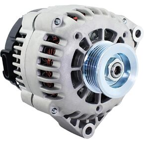 105Amp New Alternator Replacement for Cadillac Chevy C Truck Tahoe Silverado 1500 2500 3500 4.3 4.8 5.3 6.0L 2000 2001 2002 2003 2004 335-1086 8247 10464455 ADR0215 40012139 0464455 88877296 8247N