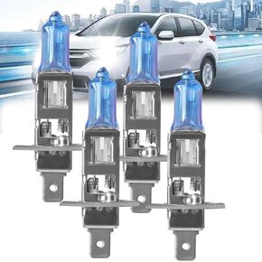 Fit for Honda CR-V CRV 2007 2008 2009 2010 2011 2012 2013 2014 Headlight Bulbs,9003/H4 High Low Beam Halogen Headlamp Replcement Bulb Kit,Plug and Play,Bright White,Pack of 2