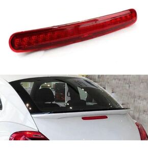 New Red Lens LED High Mount Third 3rd Brake Stop Cargo Light Replacement for 2012-2019 VW Beetle 5C5945097B