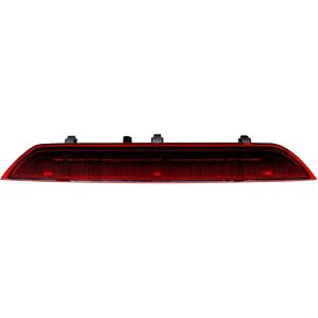 مجموعة ضوء الفرامل المركزية متوافقة مع Audi A4 A4 Quattro 2009-2015 S4 2010-2015 3rd Third Brake Light Assembly مع 18 SMAL Red Lamp Plubs استبدال 8K5945097