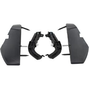 APPERIANPAR 4PCS الأمامية اليسرى والأقواس الدعم لدعم الصدمات اليمنى تغطية مجموعة التجنيب التجنيب لدودج تشالنجر 2015-2021
