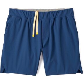 Huckberry Wellen Sevens Sport Shorts ، شورتات تجريب للرجال ، تصطف أو غير ملتقة في 5 "أو 7" شورتات شورتات ، مجرون سريعون