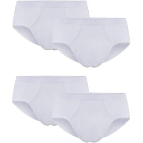 ملخصات الملابس الداخلية للرجال Huata للرجال Soft Cotton Classic 4 Banties