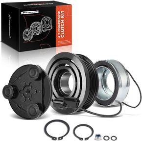 A-Premium Air Conditioner AC Compressor Clutch Kit Compatible with Mitsubishi Mirage 1998-2002, Lancer 2002-2007, Eclipse 2000-2005, Galant 2000-2003 & Chrysler Sebring 2001-2005 & Dodge Stratus