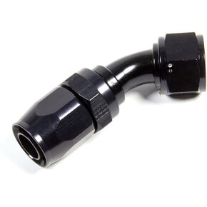 Fragola 224511-BL Black Hose Fitting 10 45 Deg to 12 Hose