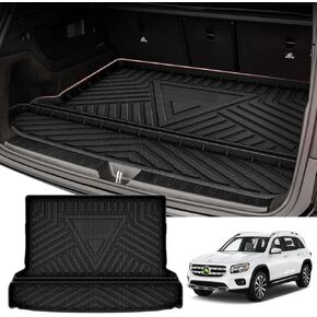 T TGBROS CARGO MAT تناسب مخصص لعام 2020-2023 2024 مرسيدس Benz GLB 200 250 5/7 ركاب (5 ركاب يناسب فقط في الموضع العلوي) جميعها