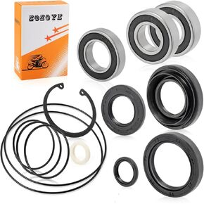 المحور الخلفي وعجلة الفرامل طبل طبل الحامل الختم O-Ring Kit 1997-2013 لهوندا فورمان 400 فورمان 450 450s 450s TRX450 فورمان 500 TRX500 Rancher 350es 350S TRX350