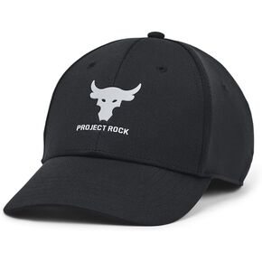 Under Armour Womens Project Rock Snapback, (002) Black / / Mod Gray, One Size Fits Most