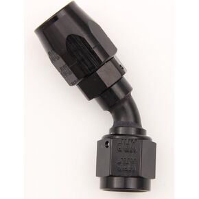 XRP 204506BB Black Size-6 '45 Degree' Double Swivel Hose End