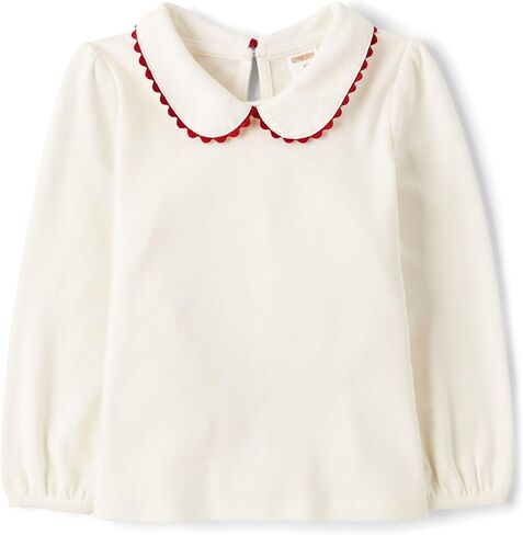 Gymboree Girls' and Toddler Long Sleeve Collar Top in Saudi Arabia