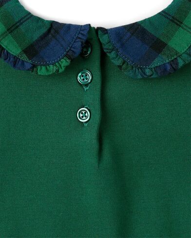 Gymboree Girls' and Toddler Long Sleeve Collar Top in Saudi Arabia