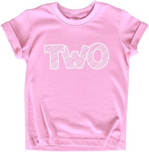 2nd Birthday Outfits for Toddler Girls 2 Year Old Shirt Girl Second Party t-Shirt Two in Kuwait