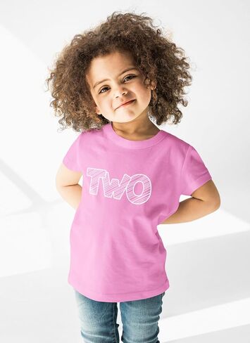 2nd Birthday Outfits for Toddler Girls 2 Year Old Shirt Girl Second Party t-Shirt Two in Kuwait