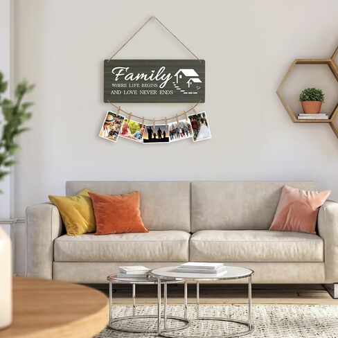 Friendship Gifts for Women Graduation Best Friend Long Distance Gifts for Her Hanging Photo Display Sister Gift for Sisters Picture Frames Wall Decor Photo Board Coworker Leaving Gift for Work Bestie in Saudi Arabia