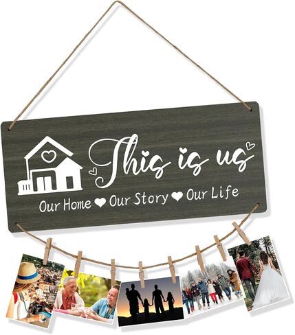Friendship Gifts for Women Graduation Best Friend Long Distance Gifts for Her Hanging Photo Display Sister Gift for Sisters Picture Frames Wall Decor Photo Board Coworker Leaving Gift for Work Bestie in Saudi Arabia
