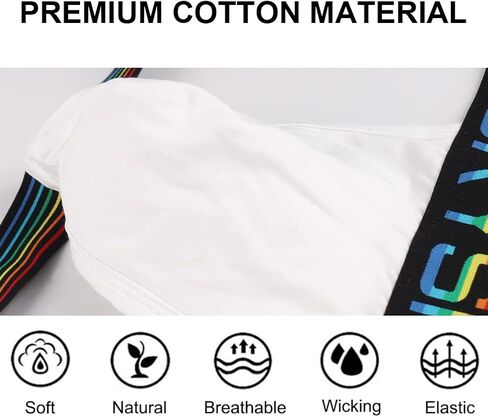SKYSPER Mens Jockstrap Underwear Jock Straps Male Athletic Supporters for Men in Saudi Arabia