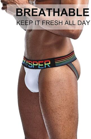 SKYSPER Mens Jockstrap Underwear Jock Straps Male Athletic Supporters for Men in Saudi Arabia