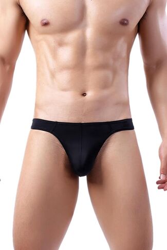 حرير الجليد للرجال ثونغ منخفض الارتفاع الصلبة ملخصات داخلية in Kuwait