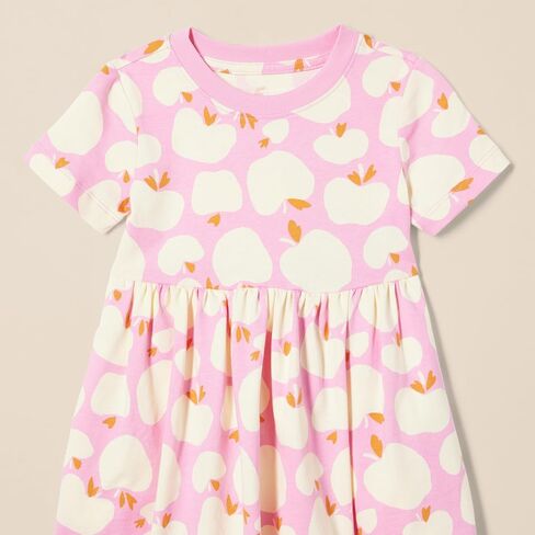 Amazon Essentials Girls and Toddlers' Short Sleeve Jersey Dress, Pack of 3 in Kuwait