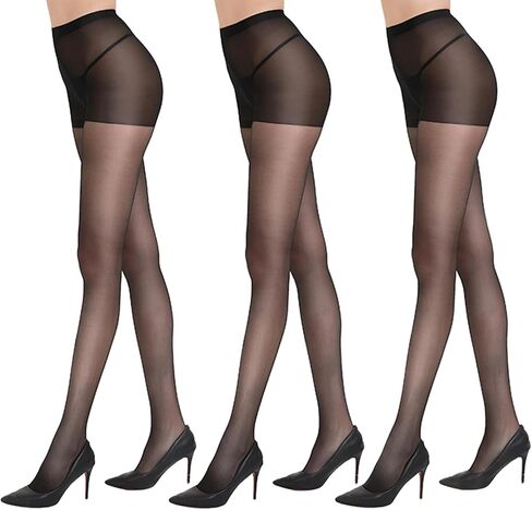 DUCMODA Unbelievable Durability Sheer Tights for Women, 20D High Waist Stocking, Rip Resistant Strong Pantyhose in Kuwait