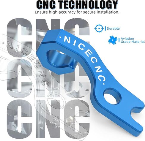 Blue Clutch Brake Master Cylinder Cable Clip Compatible with Yamaha YFZ450R 2009-2024 2023 2022 2021 2020, Replacement for 5TA-15441-00-00, 5TA-15441-01-00, See Fitments in Kuwait