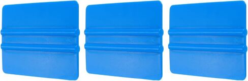 HARFINGTON 3pcs Vinyl Squeegee, 4-Inch Car Vinyl Film Scraper, Yellow, Rectangle in Kuwait