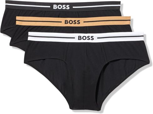 Boss Men's 3 عبوات Bold Logo موجزات صلبة in Kuwait