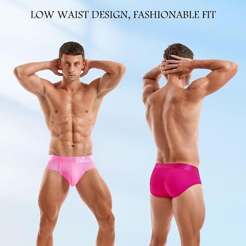 JOCKMAIL 3PCS/Pack Men Underwear Briefs Athletic Underwear Briefs Mens Breathable Briefs for Sport Gym in Saudi Arabia