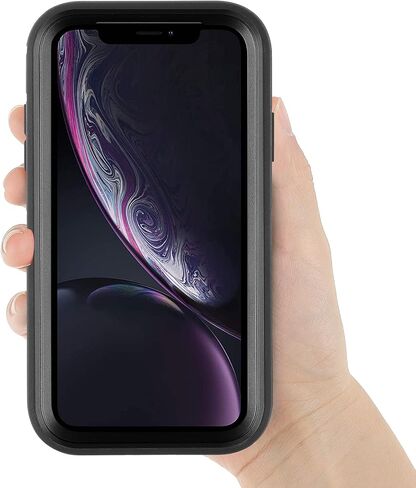 حافظة Co-Goldguard لهاتف iPhone XR، [3 طبقات] [مقاومة للصدمات] [مقاومة للسقوط] حافظة هاتف iPhone XR، حافظة حماية شديدة التحمل لهاتف Apple iPhone XR، 6.1 بوصة (أسود) in Saudi Arabia