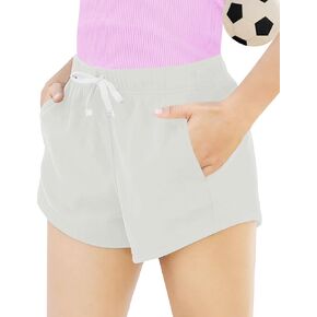 Topstype Girls' Casual Sweat Shorts Summer 5-14 Years