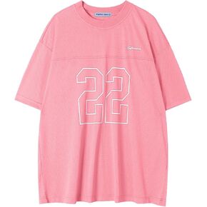 Aelfric Eden Mens Jersey Shirts Mesh Print Number Tees Unisex Oversized Graphic Tshirts Streetwear Casual Summer Y2k Tshirt