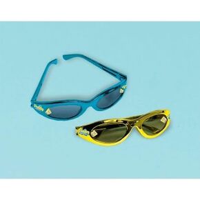 AMSCAN SpongeBob Squarepants Square Square 6 Pack Blue Novelty