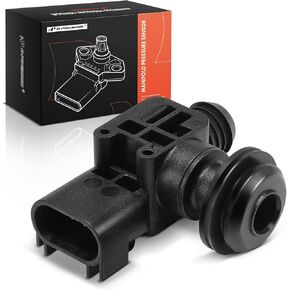 A-Premium Brake Booster Sensor متوافق مع Buick ، ​​Cadillac ، Chevy ، GMC & More-Encore ، Lacrosse ، Regal ، ATS ، SRX ، XTS ، Camaro ، Caprice ، Cruze ، Equinox ، Impala ، Malibu ، Trax ، Therain ، 9-4x ، Sky ، Sky