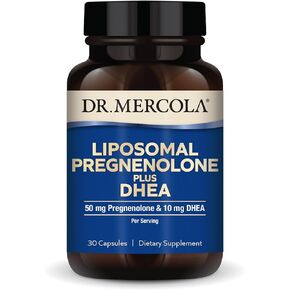 الدكتورة ميركولا ليبوسومال برومينولون زائد DHEA ، 30 حصص (30 كبسولة) ، 50 ملغ من الحسين لكل وجبة ، 10 ملغ DHEA لكل وجبة ، مكملات غذائية ، غير المعدلة وراثيا