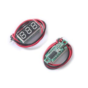 DC 0-30V LED Display Digital Voltmeter Board Two-Wire Mini Digital Voltmeter Voltage Tester Meter Panel