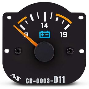 Omix-Ada | 17210.14 | Voltmeter Gauge | OE Reference: 56004884 | Fits 1992-1995 Jeep Wrangler YJ