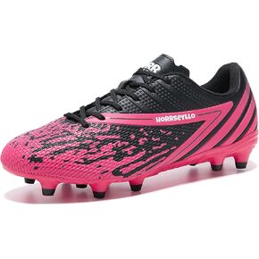 Soccer Cleats for Men and Women Professional Football Training Shoes Outdoor Durable Firm Ground Lightweight Adult Rugby Boots