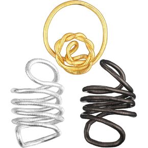 Tondiamo 3 Pcs Bendable Snake Necklace for Women Adjustable Flexible Twisty Multi-purpose Bracelet Flexible Bendable Snake Choker Necklace for Women Halloween Jewelry Gift