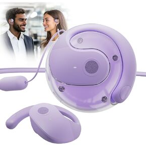 سماعات أذن مفتوحة HY-T26 ​​للرياضة بلوتوث Ear t26 x15 Earbuds IPX4 للعدائين وراكبي الدراجات (بيج)