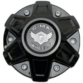 Gima Gloss Black Wheel Center Cap CBGM1-2P
