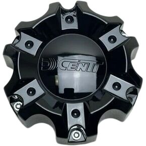 Dcenti Gloss Black Wheel Center Cap CBDW6-1P
