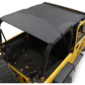 Sunshade Cover Sun Shade Bikini Soft Top UV Protection Bimini Top لجيب Wrangler TJ 1997 1998 1999 2000 2001 2002 2003 2005 2005 (Oxford + PVC)