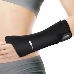 Comfitech Wrist Ice Pack Wrap for Hand, Thumb & Arm with Extended Coverage, Carpal Tunnel Cooling Sleeve for Better Putting On & Off, Cold Gloves Reusable, Large