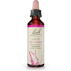 Bach Original Flower Remedies ، Larch - لديك ثقة - جوهر زهرة المعالجة المثلية الطبيعية لتحقيق التوازن العاطفي - نباتي وخالي من الغلوتين وخالي من السكر - 20 مل قطرة