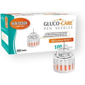 Plus Pen Tips 32G × 6 مم ، ملاءمة عالمية ، تصميم الراحة ، 100/bx