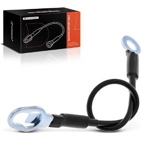 A-Premium Tailgate Support Cable Compatible with Dodge Dakota 1987-2010 & Ram Dakota 2011 & Mitsubishi Raider 2006-2009, 17 Inch, Rear Tailgate Driver or Passenger Side