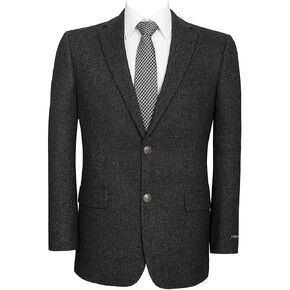 Men's Blazer Classic Fit Sport Coats Stylish 2 Button Single Breasted Stretch Sports Jacket for Business & Daily