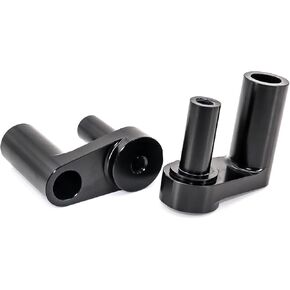 1200RT Handlebar Riser Clamp Increased Back Move Adjustable Handle Bar For BMW R1200RT LC R1250RT R 1250 1200 RT Motocycle Accessories (Silver)