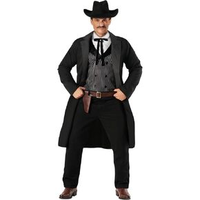 Morph Western Outfit for Men Wild West Costume Men Halloween Costumes Adult Cowboy Western Sheriff Costume
