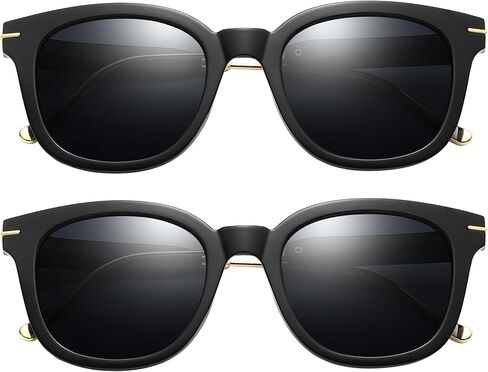 Retro Polarized Sunglasses for Women Men UV Protection Womens Mens Stylish Shades in Kuwait